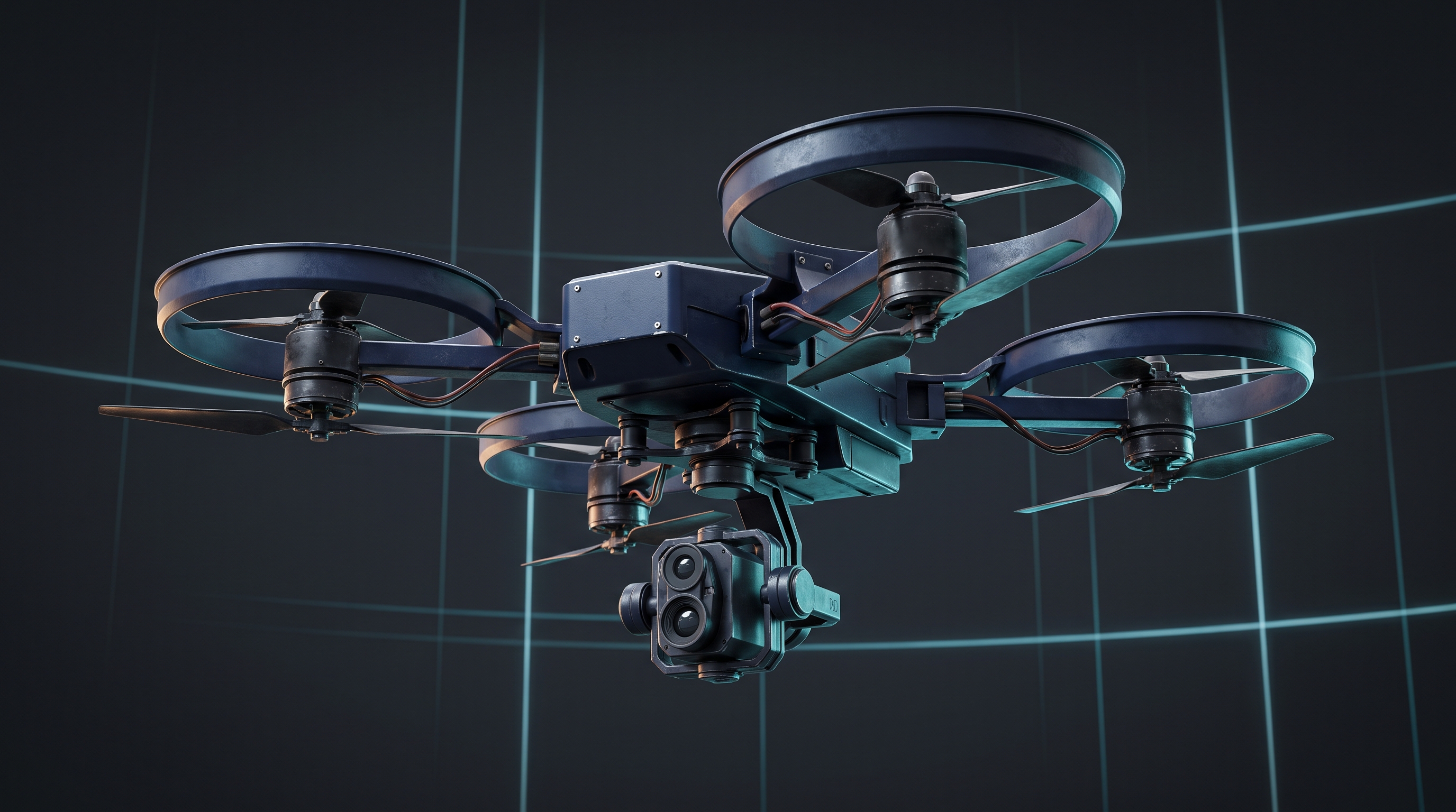Demo wide image of a drone platform